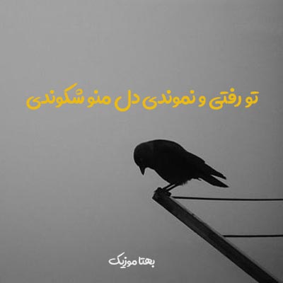 اهنگ تو رفتی و نموندی دل منو شکوندی با صدای بچه