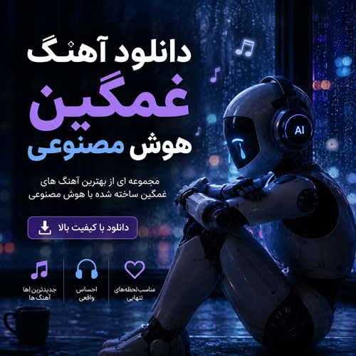 دانلود آهنگ‌های غمگین هوش مصنوعی جدید